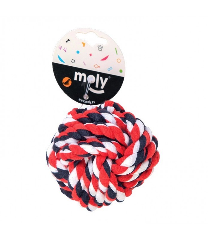 PELOTA MORDEDOR ALGODON 10cm PELOTA MORDEDOR ALGODON 10cm