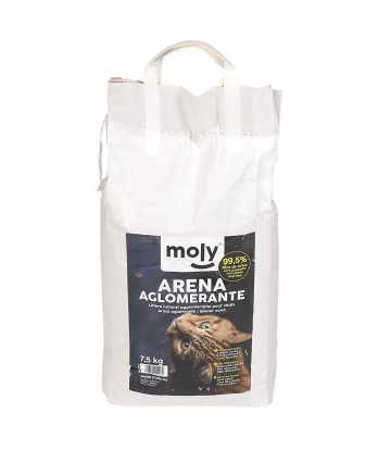 ARENA AGLOMERANTE PARA GATOS 7,5 KG