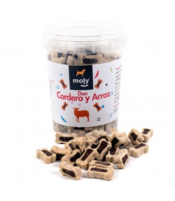 DUO HUESITOS CORDERO/ARROZ 300 GRS