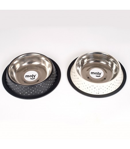 COMEDERO ACERO ANTI-DES MOLY 16 CM 0,55 L COMEDERO ACERO ANTI-DES MOLY 16 CM 0,55 L