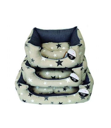 CUNA RECT. ESTRELLITAS/GRIS T-1 50*42*21 2