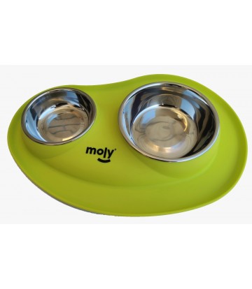 COMEDERO DOBLE BASE SILICONA