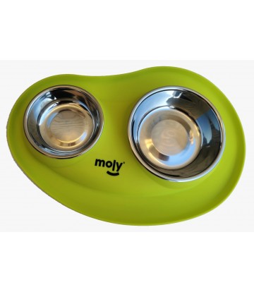 COMEDERO DOBLE BASE SILICONA 2