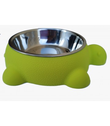 COMEDERO SILICONA TORTUGA 400 ML 2