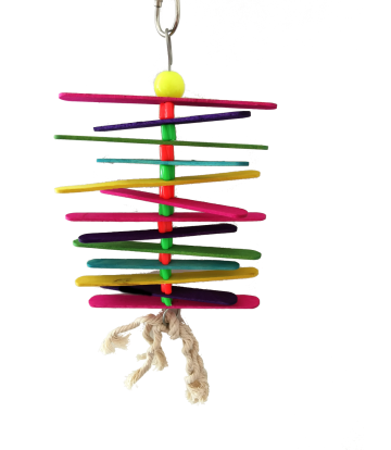 JUGUETE INTERACTIVO C/SONIDO MADERA PALITOS COLORES 25CM