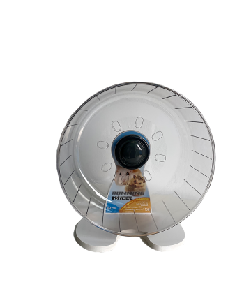 RULETA HAMSTER CON SOPORTE 25*13*27.5 CM
