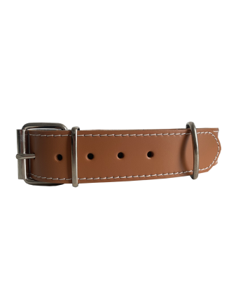 COLLAR CUERO DOBLE 60 X 3,5 cm