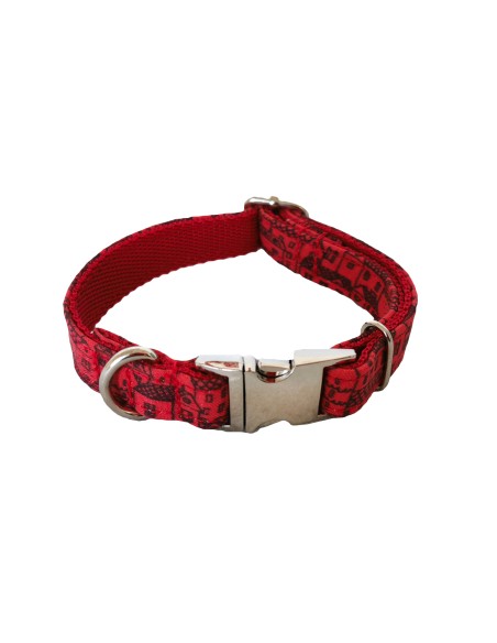 COLLAR PARA PERROS MODELO CASITAS