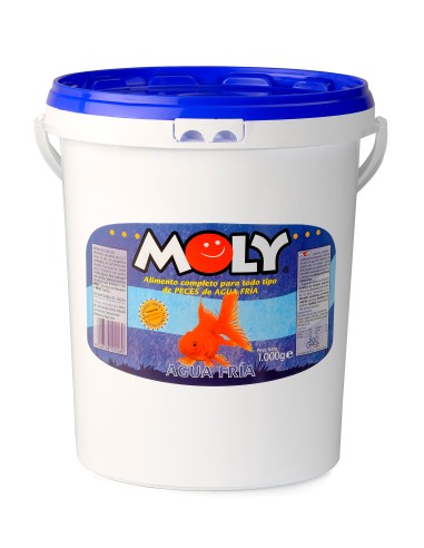 COMIDA PARA PECES DE AGUA FRÍA MOLY...