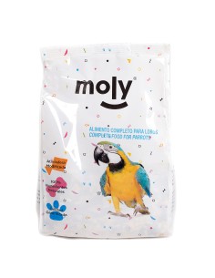 MIXTURA LOROS Y COTORRAS MOLY 600 GR