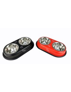 COMEDERO DOBLE DRAW 13,5CM 2X0,60L NEW