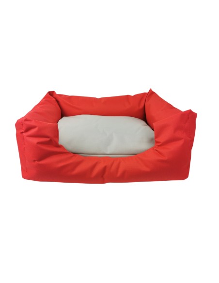 CUNA PARA PERROS Y GATOS WATERPROOF ROJO
