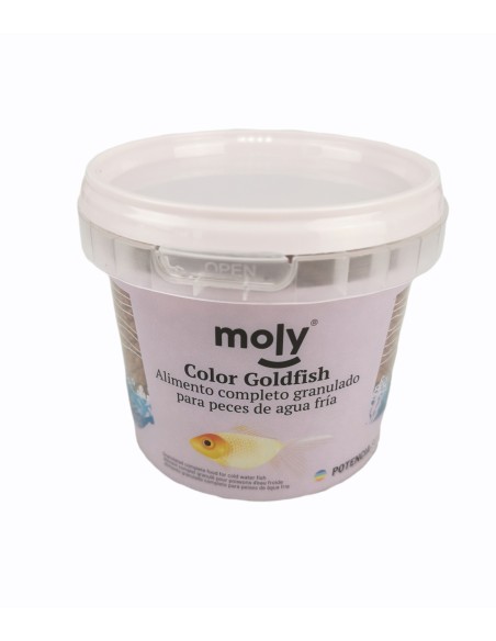 COMIDA PARA PECES AGUA FRÍA MOLY GOLDFISH COLOR GRANULADO