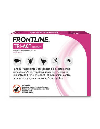 FRONTLINE TRI-ACT ANTIPARASITARIO... FRONTLINE TRI-ACT ANTIPARASITARIO...
