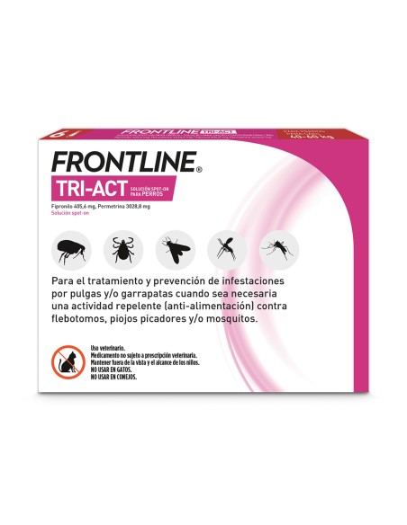 ANTIPARASITARIO PARA PERROS FRONTLINE TRI ACT 20-40 KG