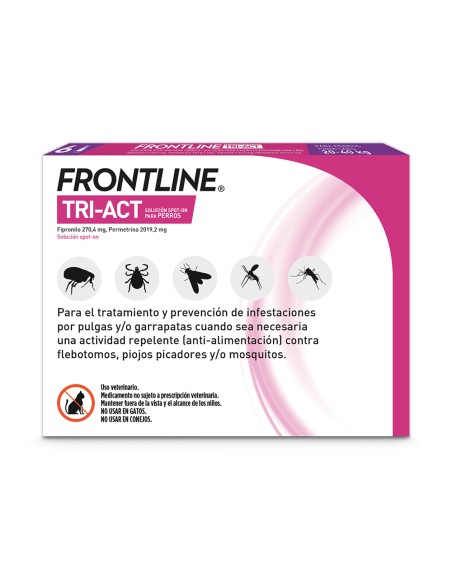 ANTIPARASITARIO PARA PERROS FRONTLINE TRI ACT 20-40 KG