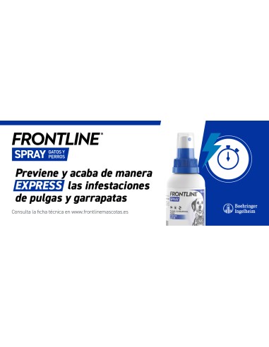 FRONTLINE SPRAY ANTIPARASITARIO PARA... FRONTLINE SPRAY ANTIPARASITARIO PARA...