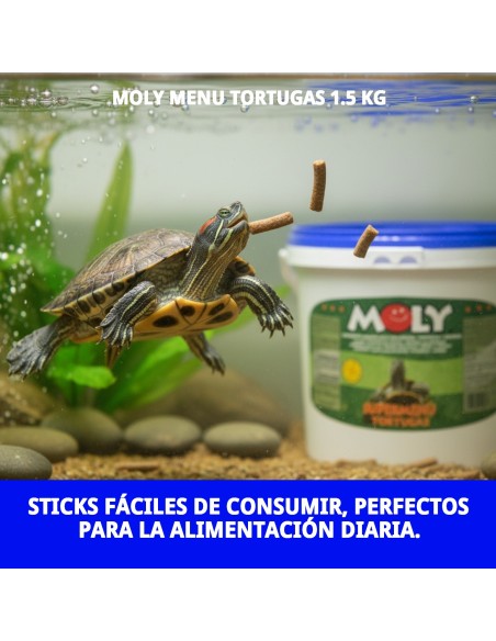 MOLY MENU TORTUGAS GALÁPAGOS 1.5 KG