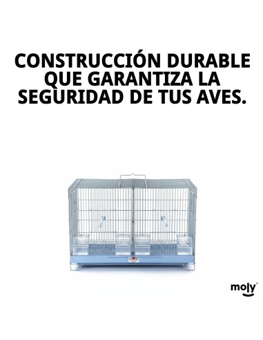 JAULA DE CRÍA MOLY 58x32x37 cm