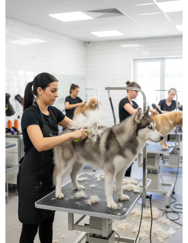 Carda Profesional Silicona con Mango...