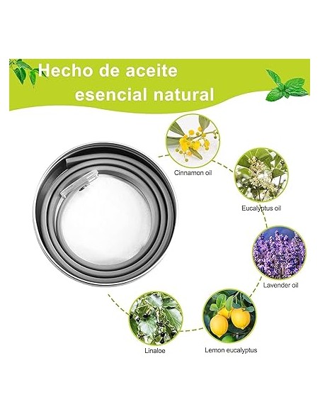 Collar REPELENTE natural Moly | Aceites esenciales contra mosquitos, pulgas, garrapatas y larvas- Lata con 2 collares