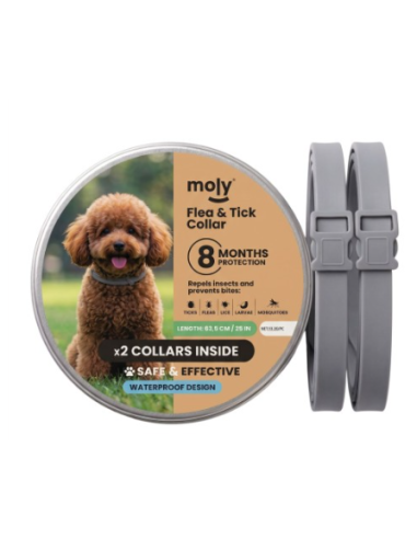 COLLAR MOLY ANTIPARASITARIO DE PERROS...