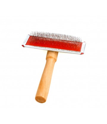 CARDA METALICA MADERA MEDIANA