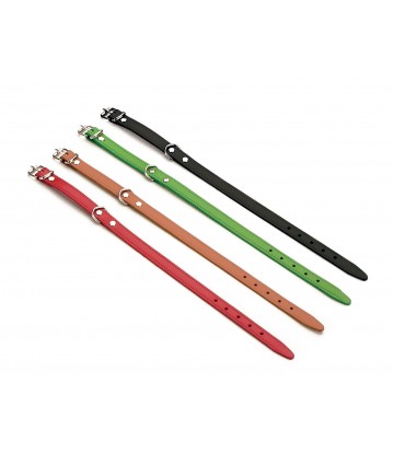 COLLAR CUERO LISO 30 X 1.3 CM