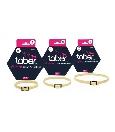 TABERDOG COLLAR PERMETRINA 75 CM