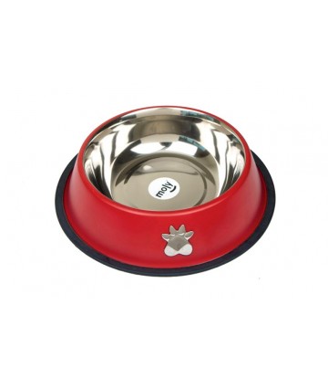 COMEDERO ACERO ANTI-DES MOTIF 18 CM 0,90 L 2