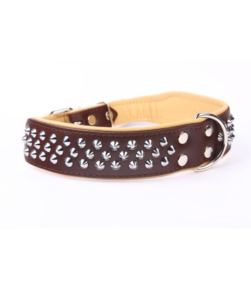 COLLAR PIEL LUXURY CLAVO 75 CM