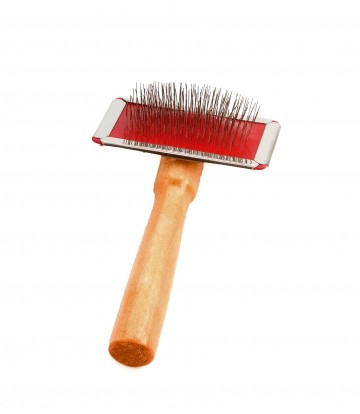 CARDA METALICA MADERA PEQUEÑA