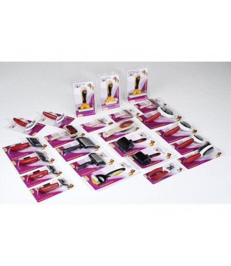 CARDA METALICA MADERA PEQUEÑA