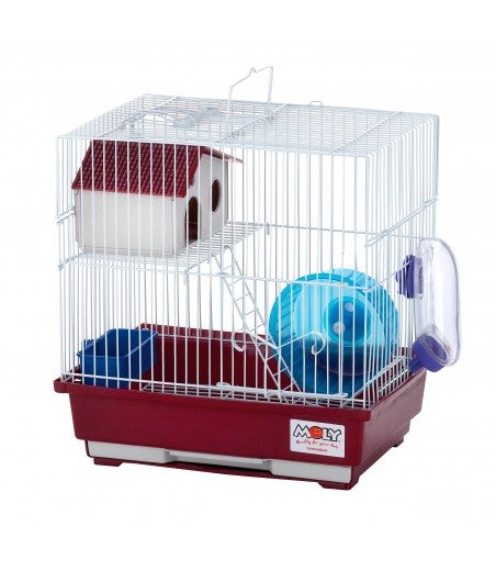 JAULA HAMSTER N.2 30 X 23 X 31 CM.