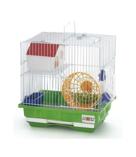 JAULA HAMSTER N.2 30 X 23 X 31 CM.