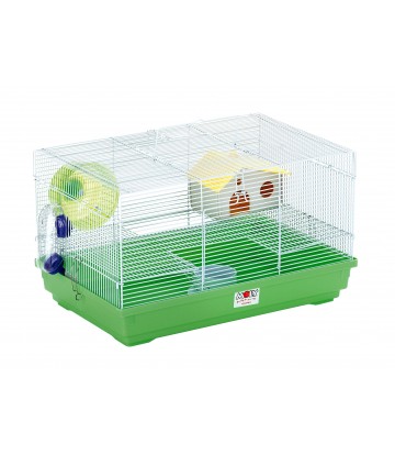 JAULA HAMSTER 1 PISO 47 X 30 X 27 CM.