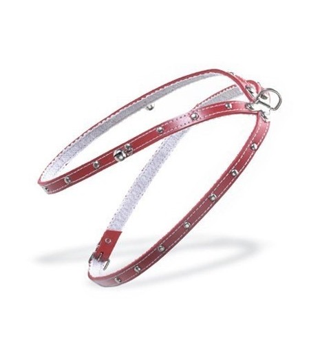 PETRAL CUERO FORRADO 45cm