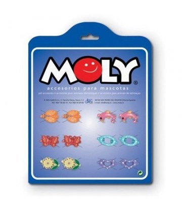 EXPOSITOR X 12 CLIPS PARA EL PELO