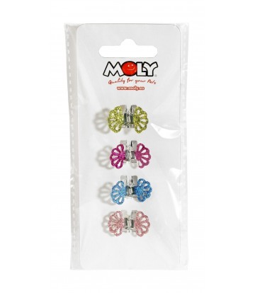 EXPOSITOR X4 PINZAS PELO