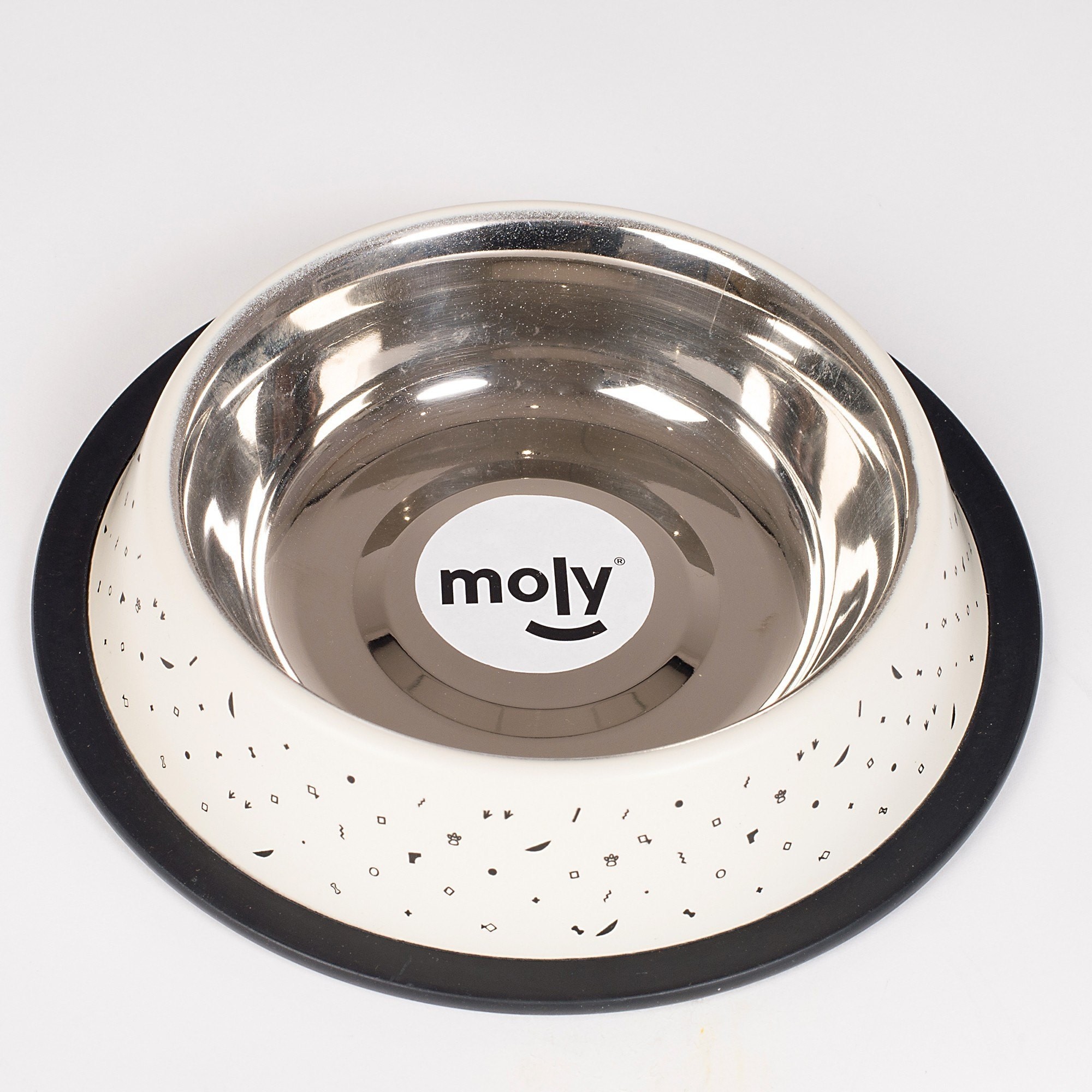 Comedero acero anti-des moly 16 cm 055 l