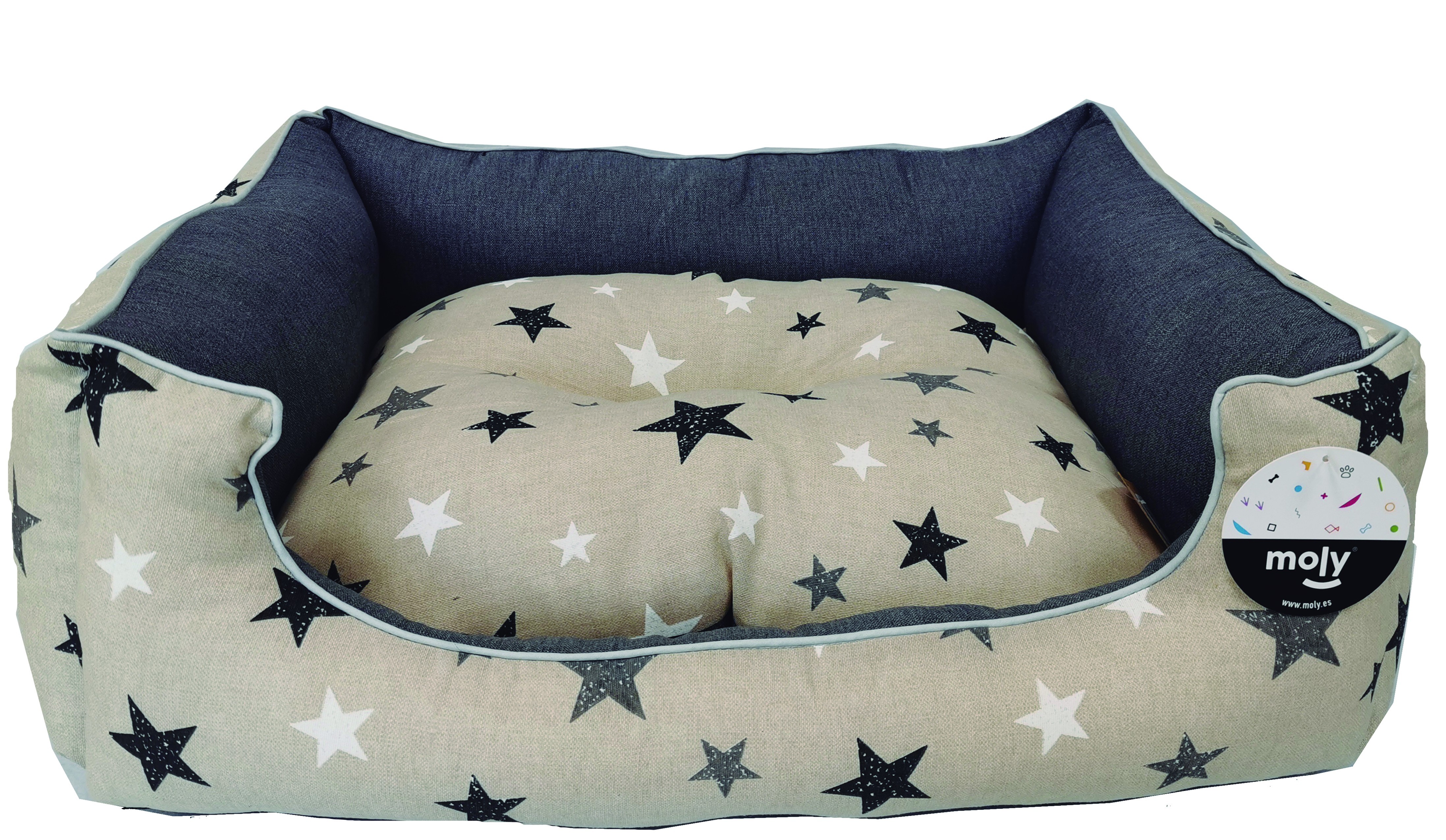 Cuna rect. estrellitas t- 3 756324