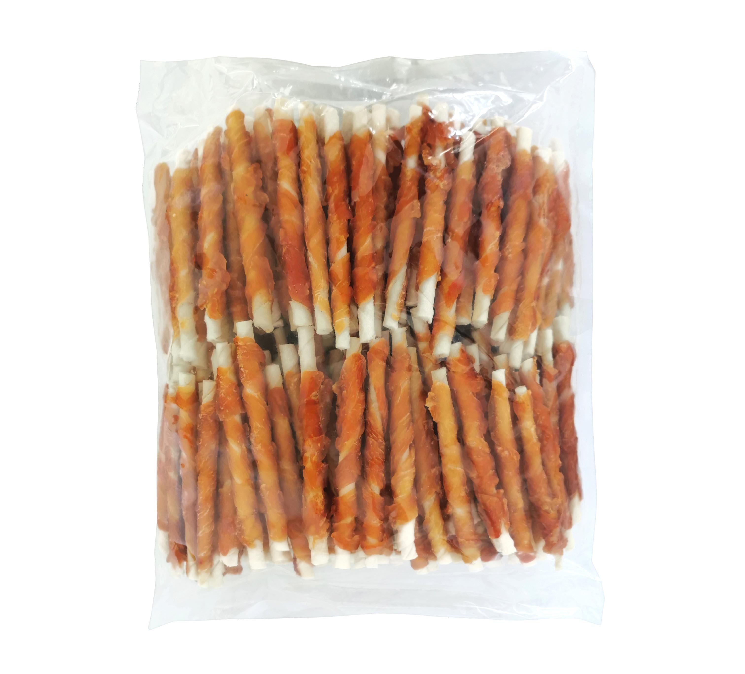 Snack para perros con pechuga de pollo envuelta 1 kg
