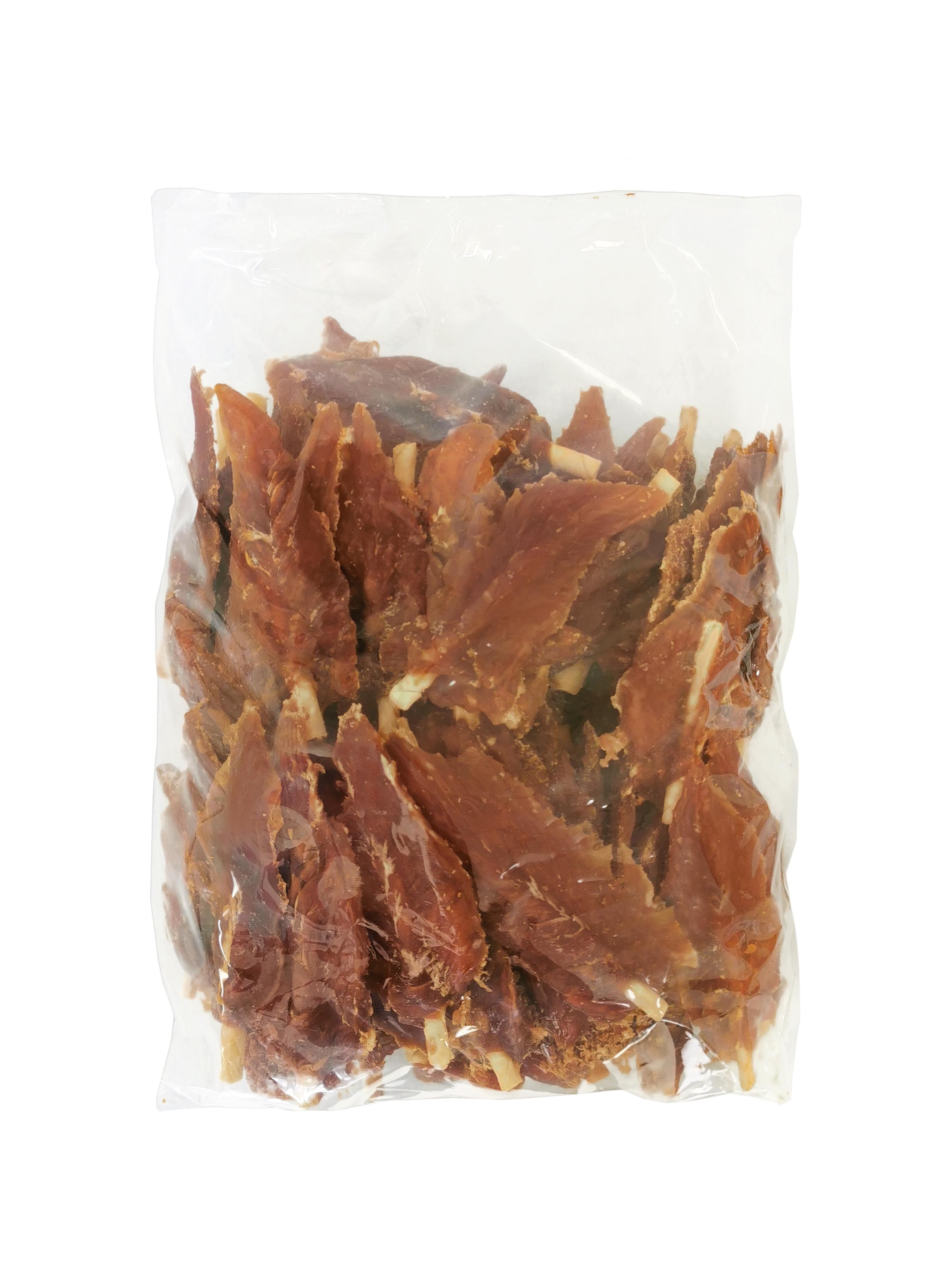 Snack para perros de pechuga de pollo natural bajo en grasa