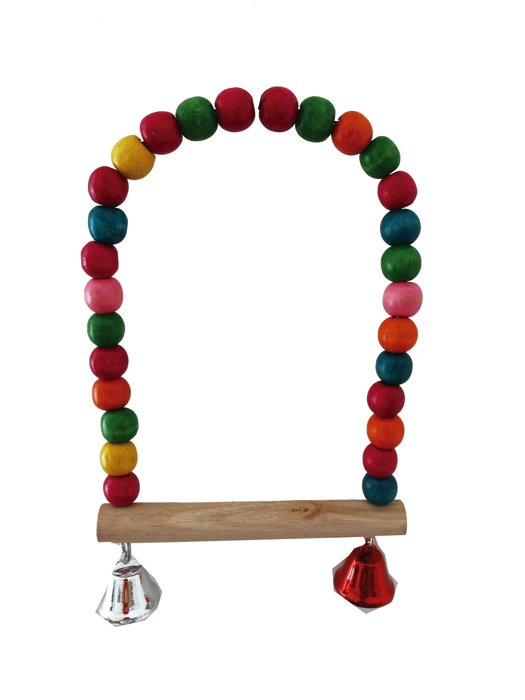 Columpio interactivo c-sonido arco madera colores