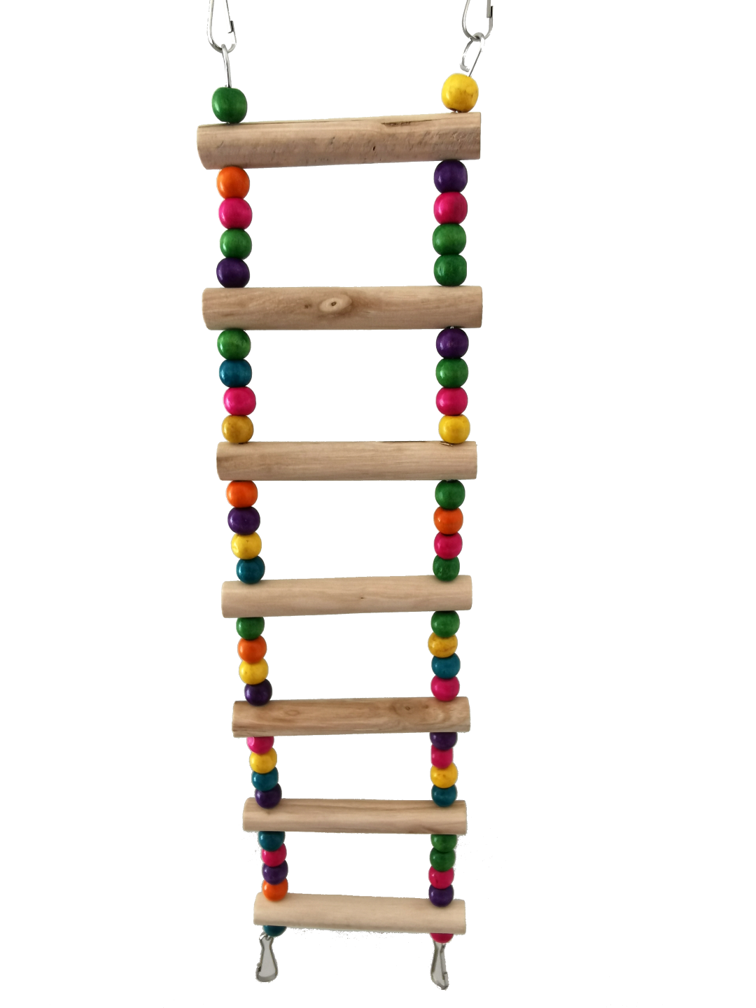 Juguete interactivo escalera pasarela madera color