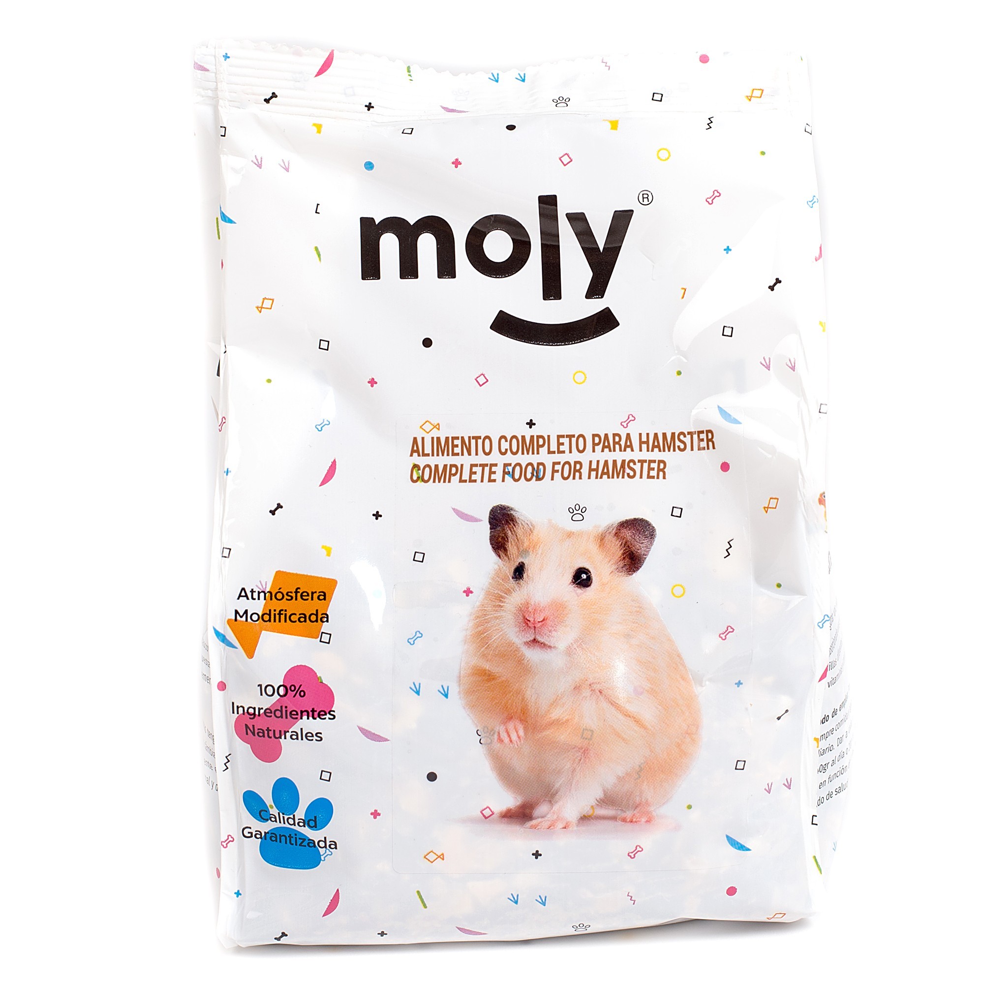 Mixtura para hamster y jerbos moly 800 gr