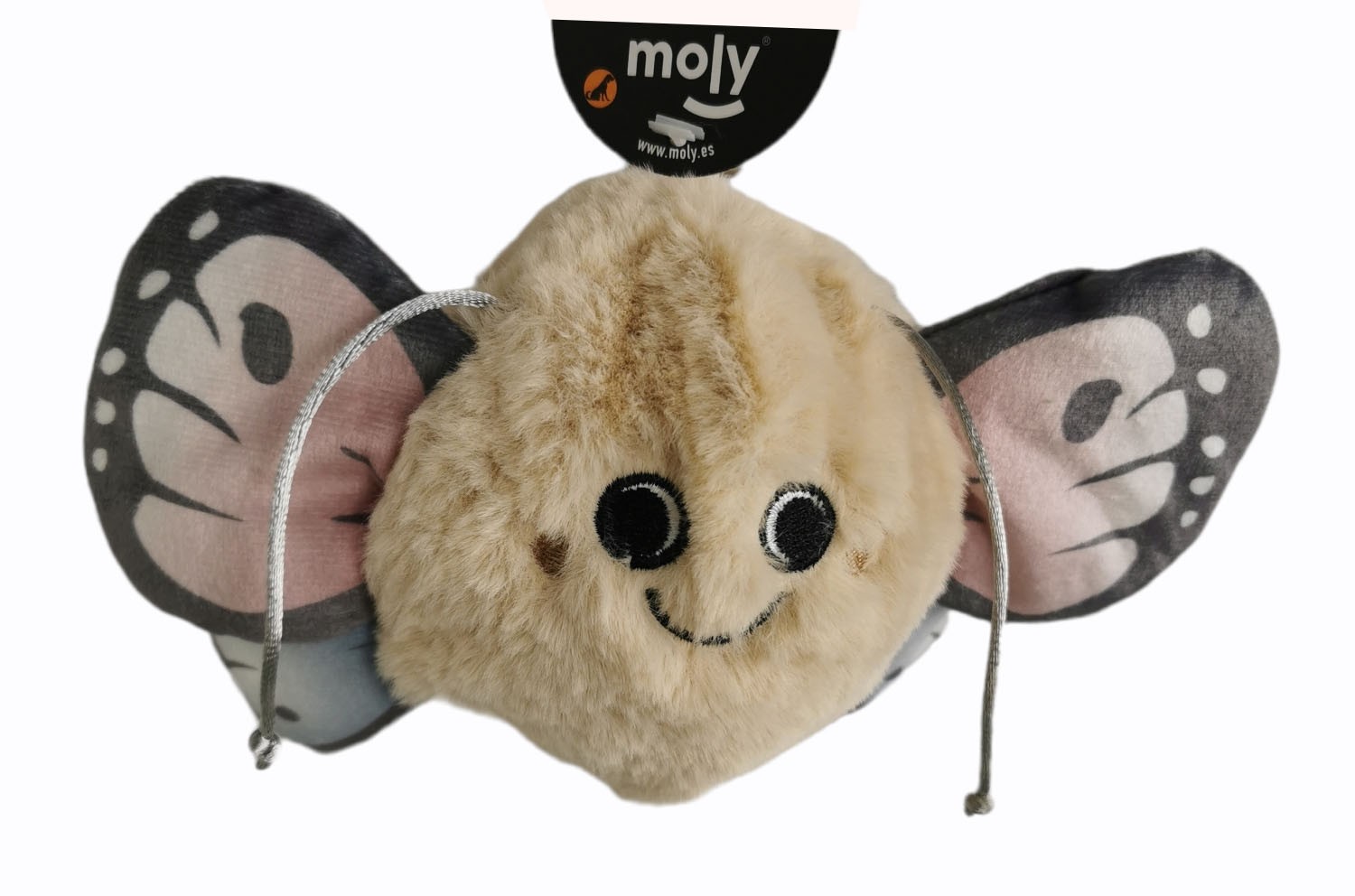 Peluche para perros interactivo mariposa
