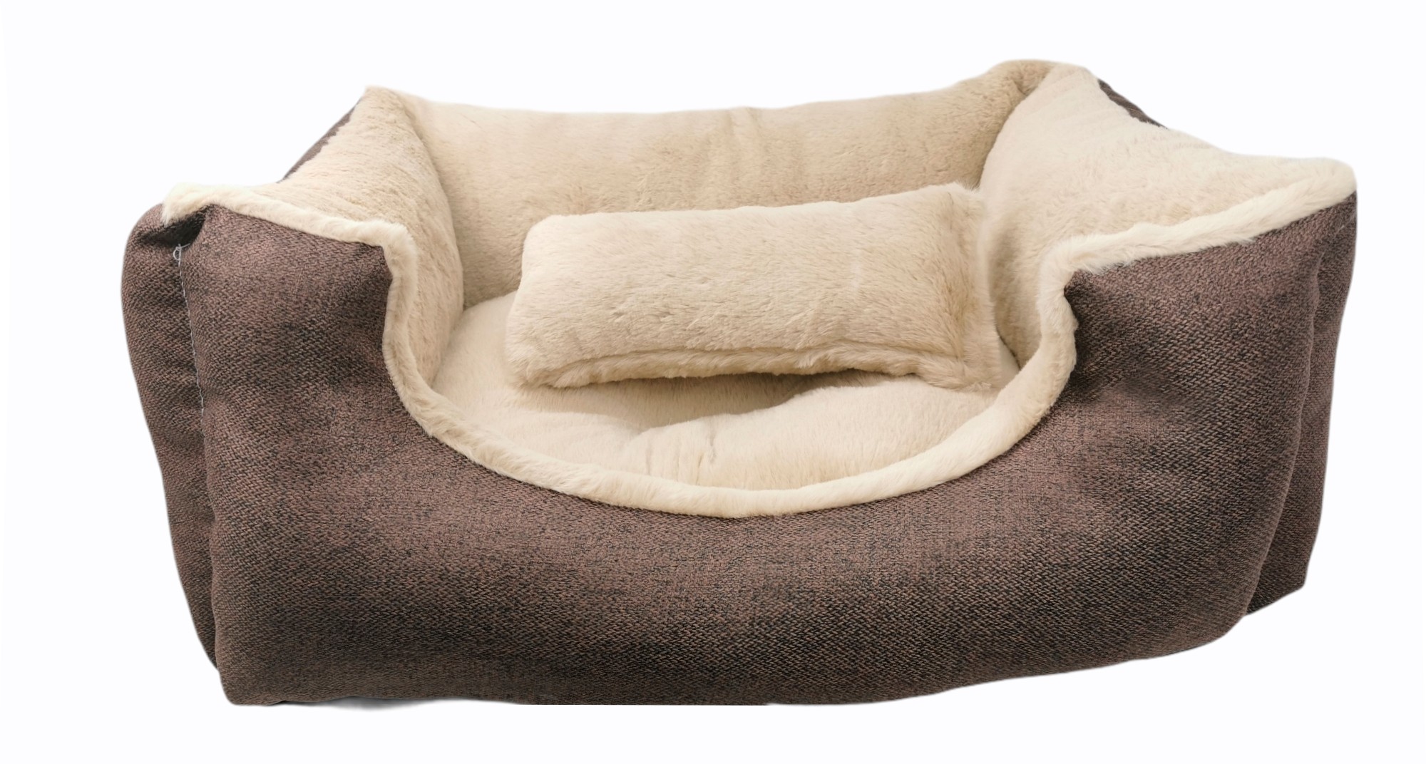 Cuna para perros y gatos dulce collection marron