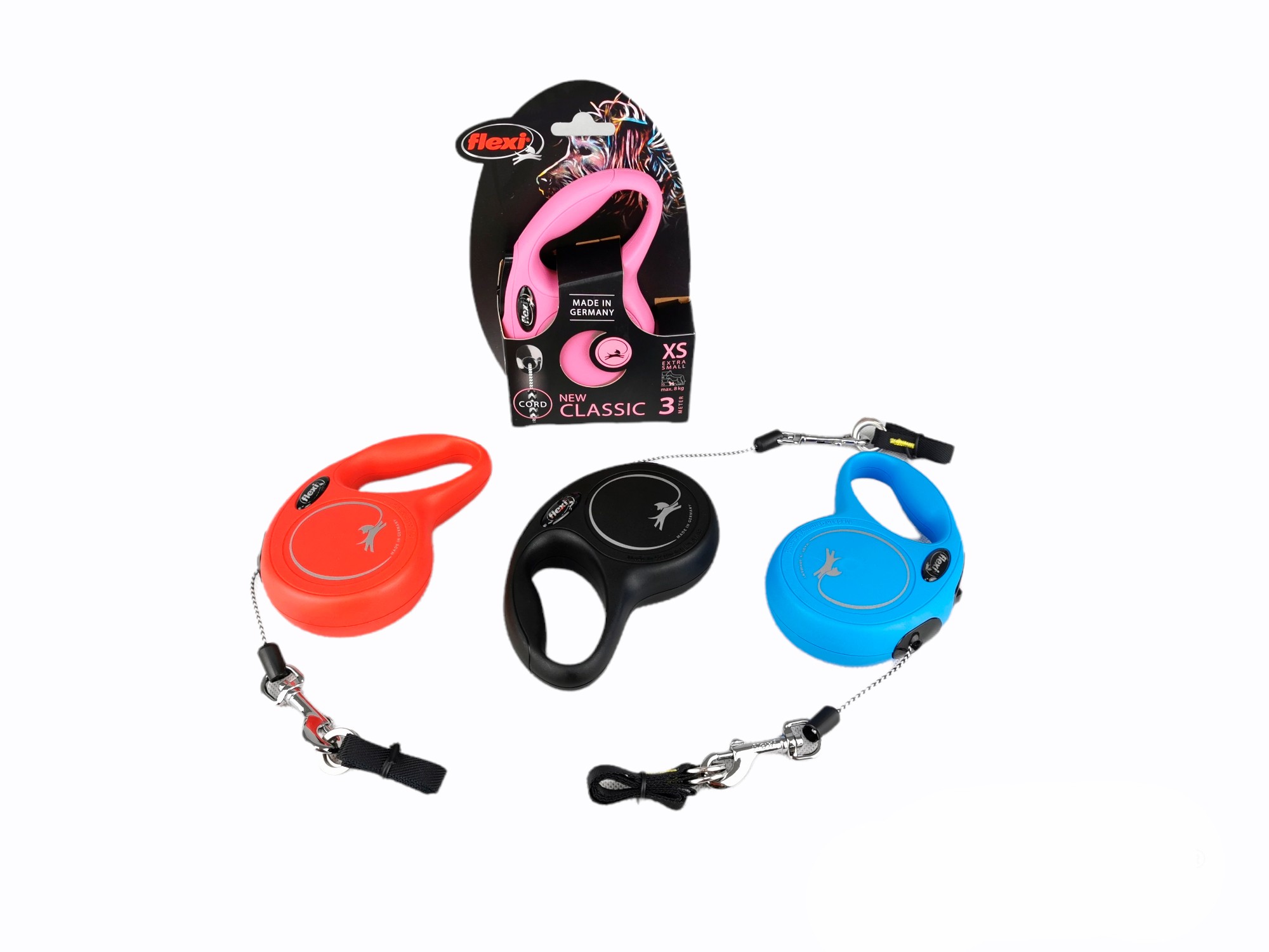 Flexi new classic xs 3m cordon