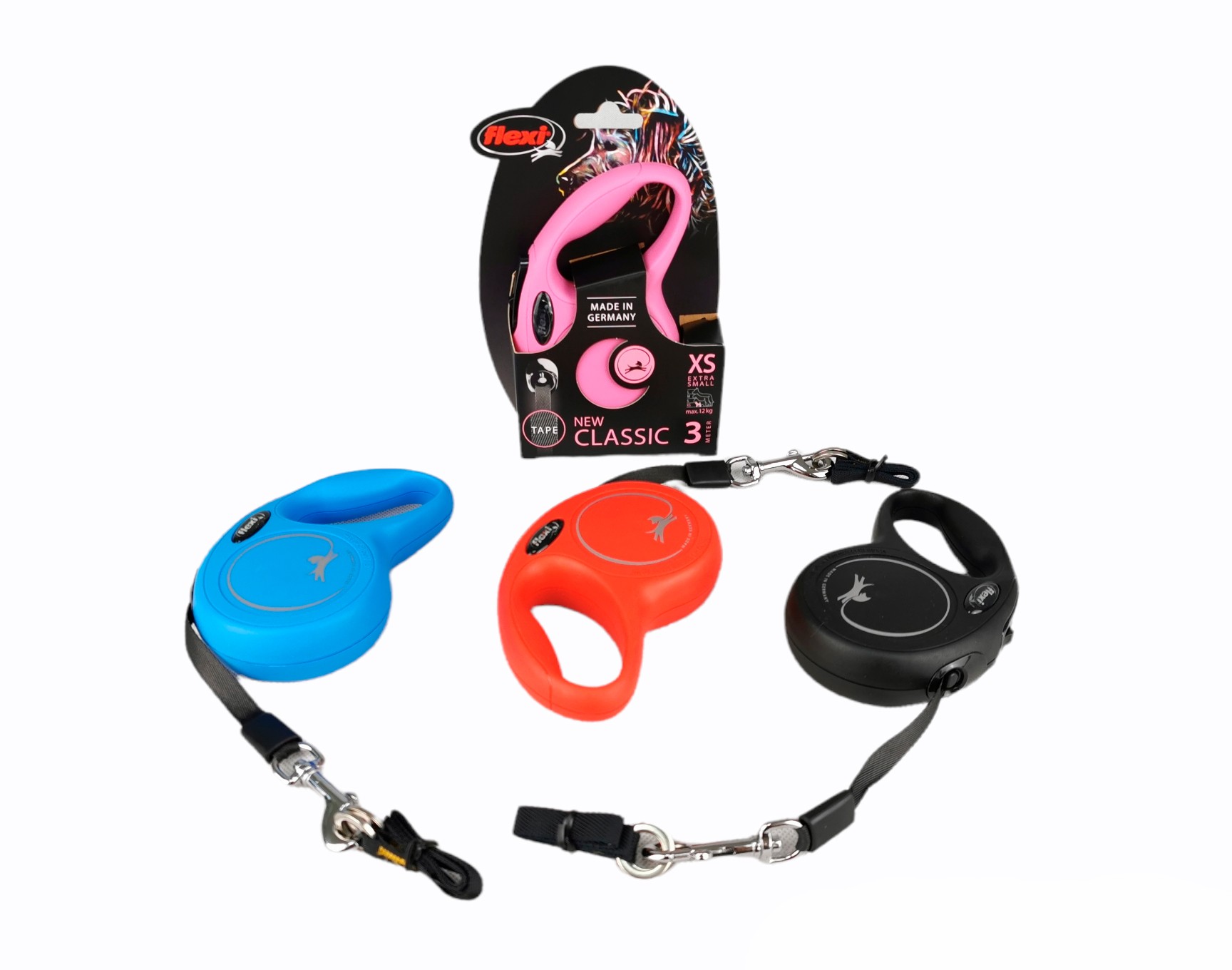 Flexi new classic xs 3m cinta